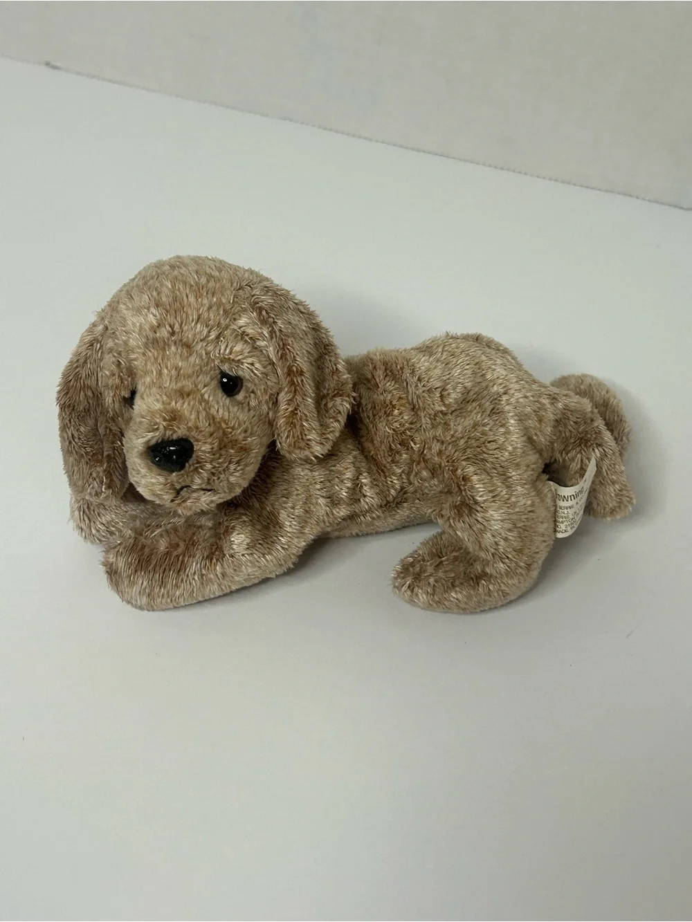 Russ Browning Pets Light Brown Puppy Dog 7” Plush Stuffed Animal Vintage  Good p